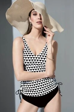 Rosa Faia Tankini-Oberteil Malaika